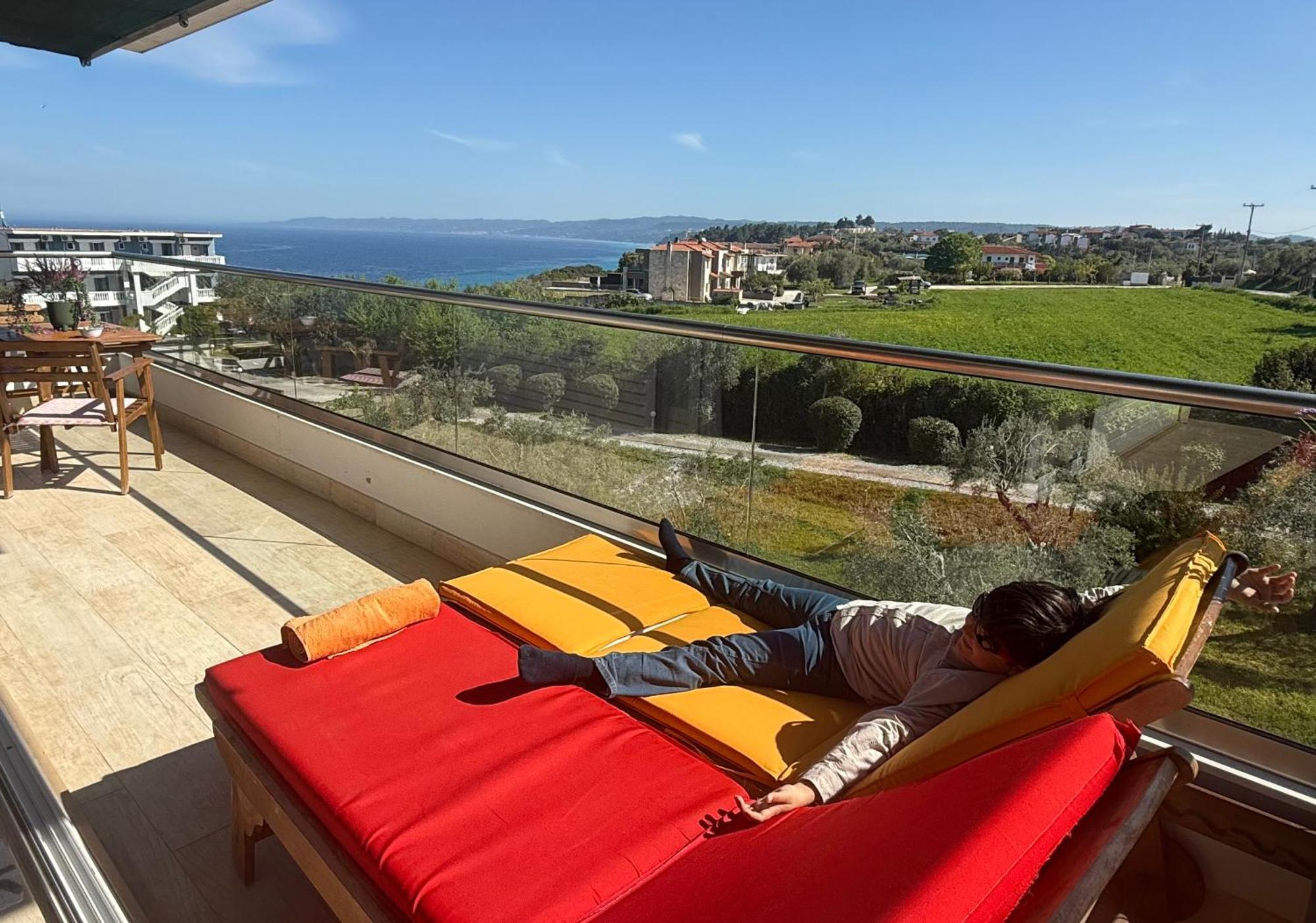 Villa Evita , Penthouse, 53M2 ,Athytos 450M From The Beach أفيتوس المظهر الخارجي الصورة